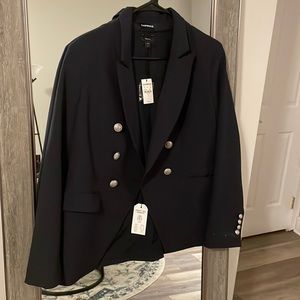 Express Navy blue suit jacket